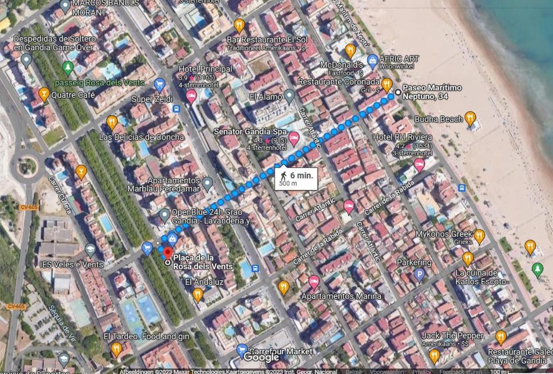 Апартаменты Jardin 5 Playa De Gandia - No Fiestas - Con Wifi Экстерьер фото