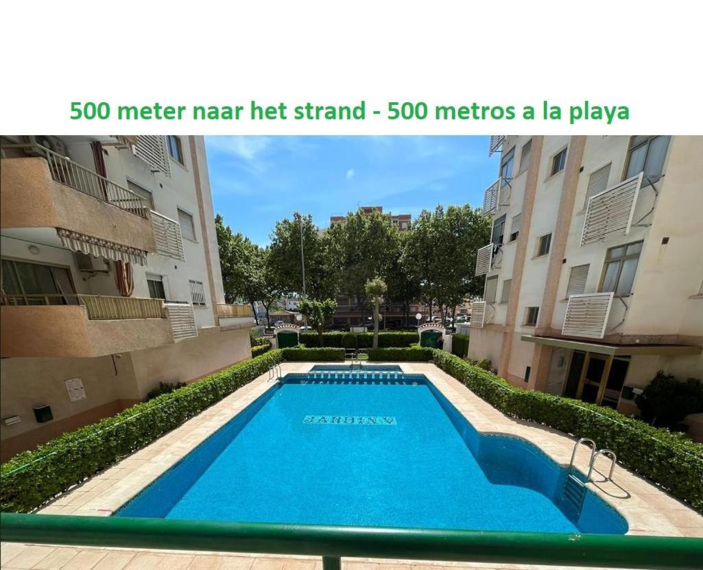 Апартаменты Jardin 5 Playa De Gandia - No Fiestas - Con Wifi Экстерьер фото